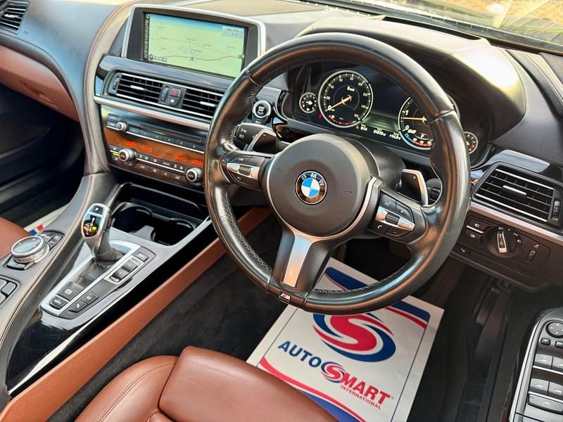 Begagnad BMW 640 M Sport 2014 Blå Sportkupé