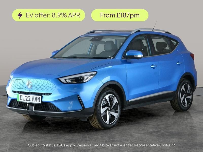 Used MG ZS Trophy 114 kW (156 HP) 2022 Blue SUV
