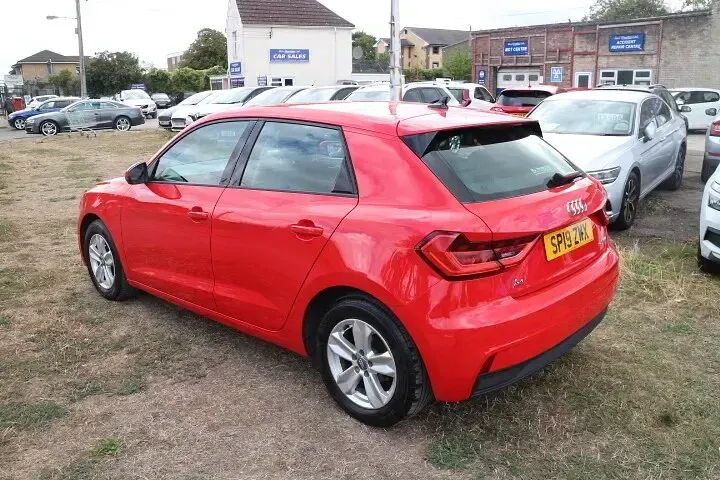 Used Audi A1 Sportback Design 116 HP (85 kW) 2019 Red Hatchback