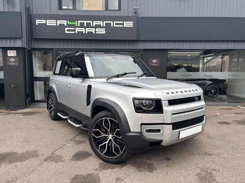 Silver Used 2020 Land Rover Defender First Edition SUV | £43,777 (Fair price) - Image 1/4