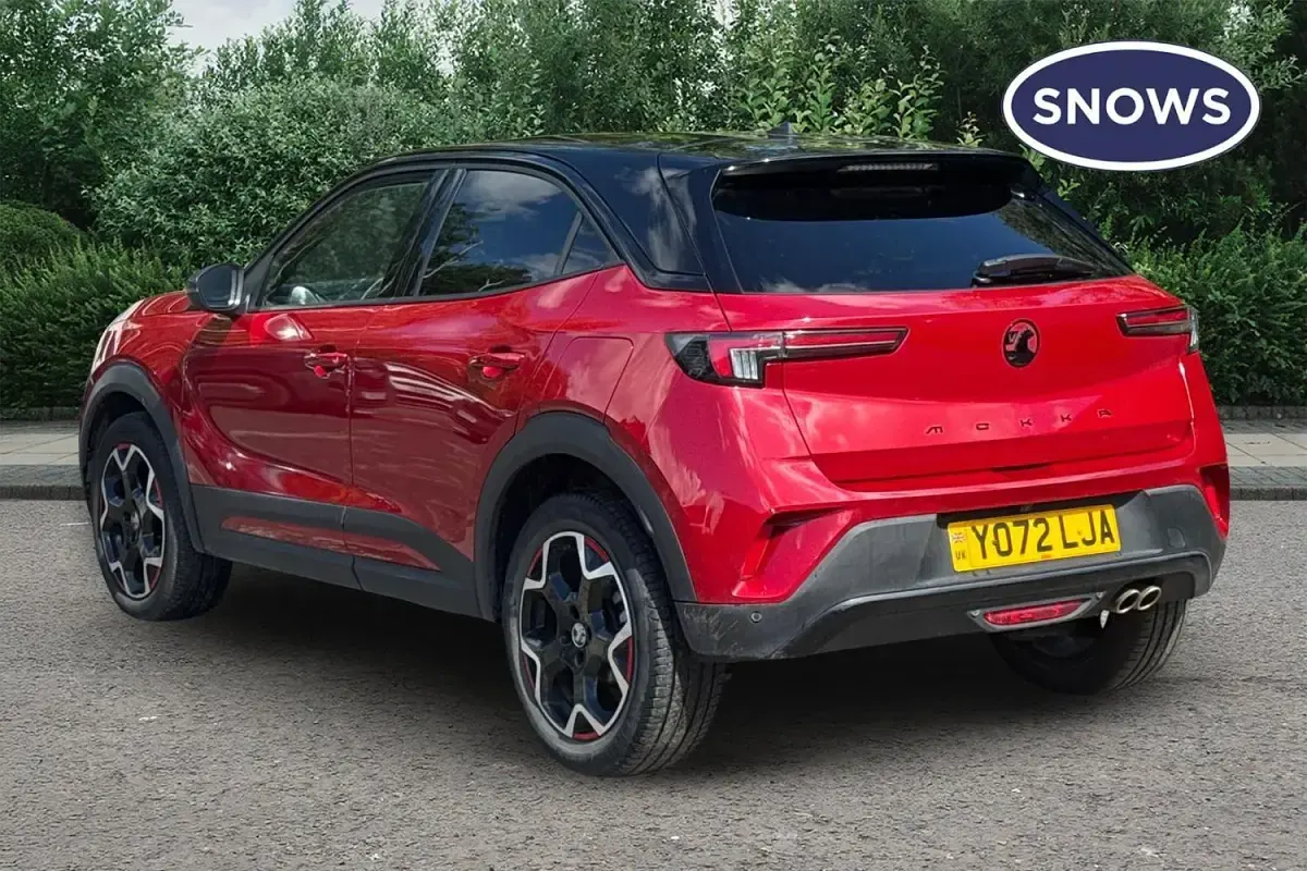 Used Vauxhall Mokka GS Line 130 HP (95 kW) 2023 Red SUV