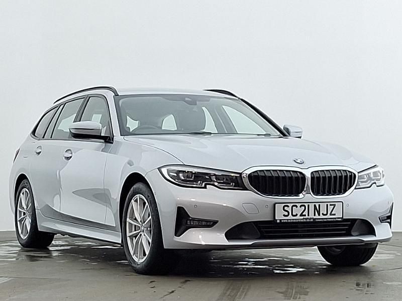 Silver Used 2021 BMW 330e Comfort Edition Estate | £19,698 (Good price) - Image 1/4