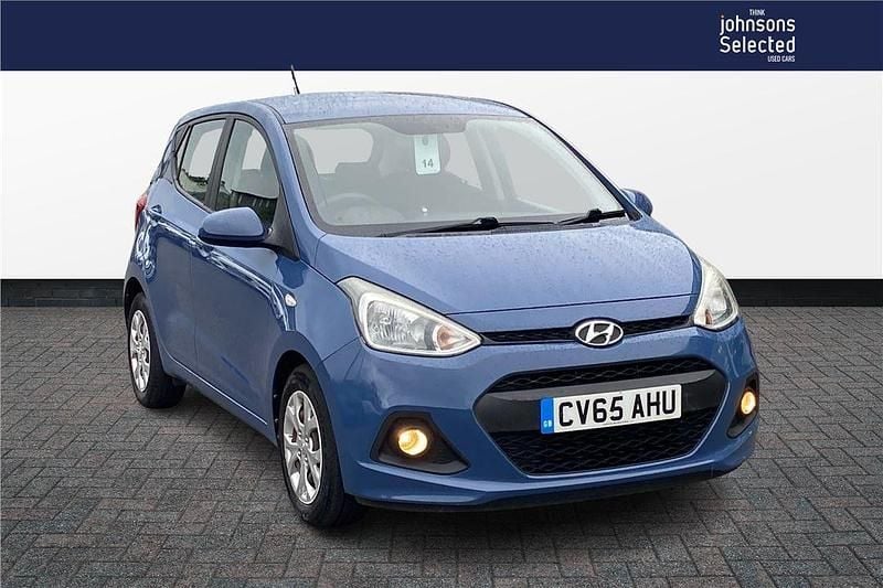 Blue Used 2015 Hyundai i10 SE Hatchback | £5,888 (Fair price) - Image 1/4