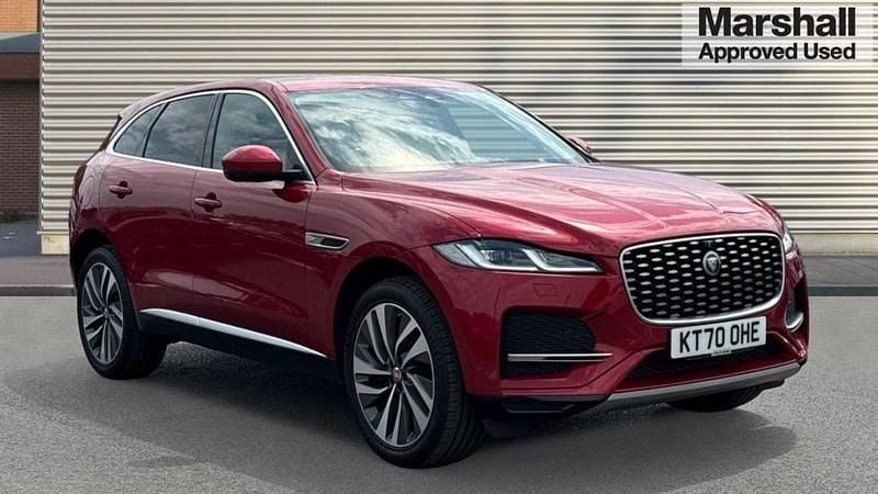Red Used 2021 Jaguar F-Pace SUV | £27,512 (Fair price) - Image 1/4