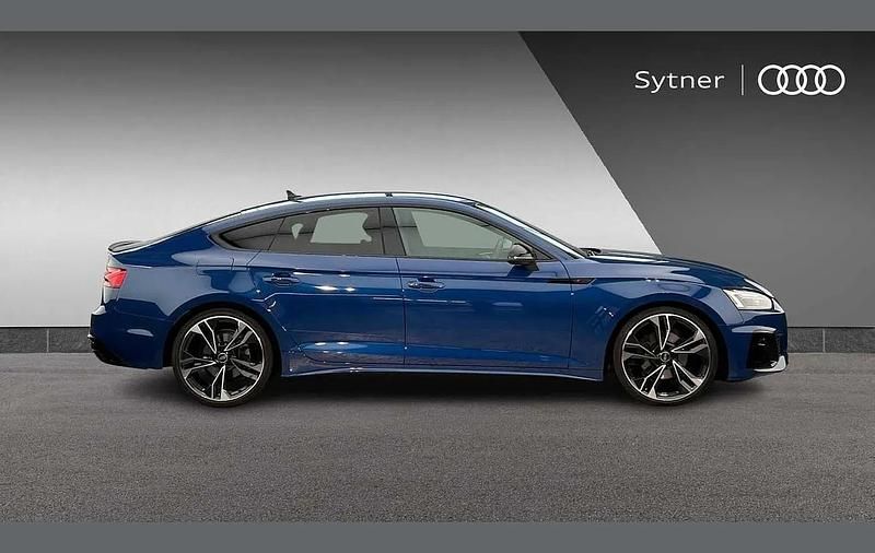 Used Audi A5 Sportback Black Edition 161 HP (118 kW) 2024 Blue Hatchback