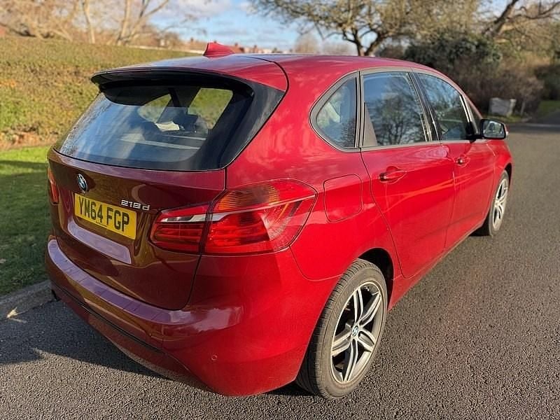 Used BMW 218 Sport Line 2015 Red Estate