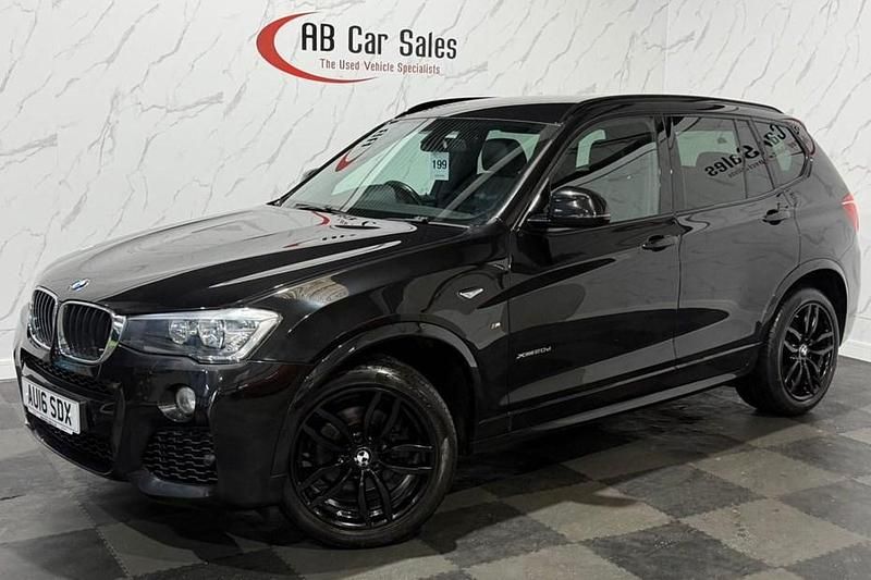 Used BMW X3 M Sport 190 HP (139 kW) 2016 Black SUV