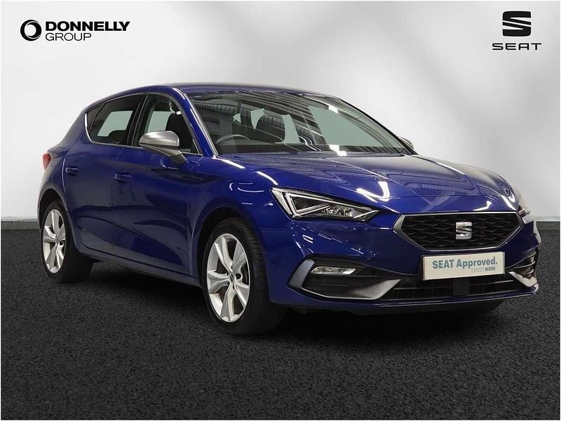Blue Used 2021 Seat Leon FR Hatchback | £15,950 (A bit pricey) - Image 1/4