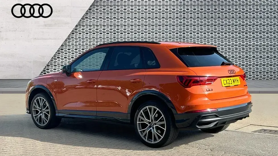 Used Audi Q3 Black Edition 245 HP (180 kW) 2023 Orange SUV