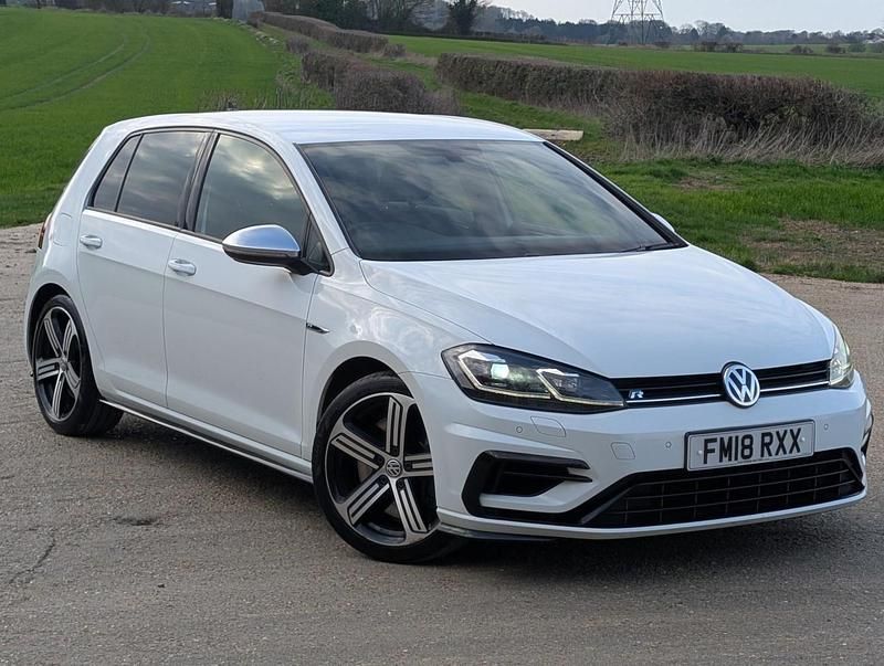 Used VW Golf VII R 310 HP (228 kW) 2018 White Hatchback