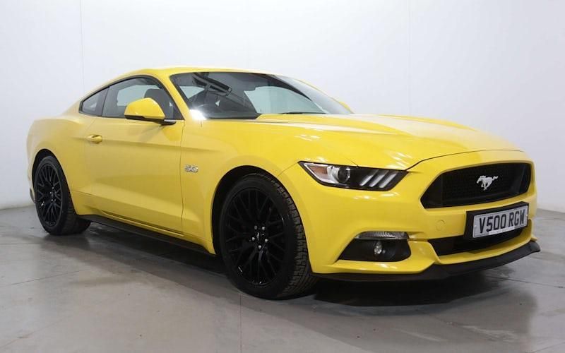 Used Ford Mustang GT 416 HP (305 kW) 2017 Yellow Coupe