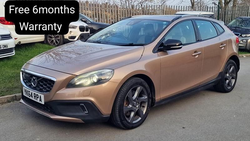 Used Volvo V40 2014 Brown Hatchback