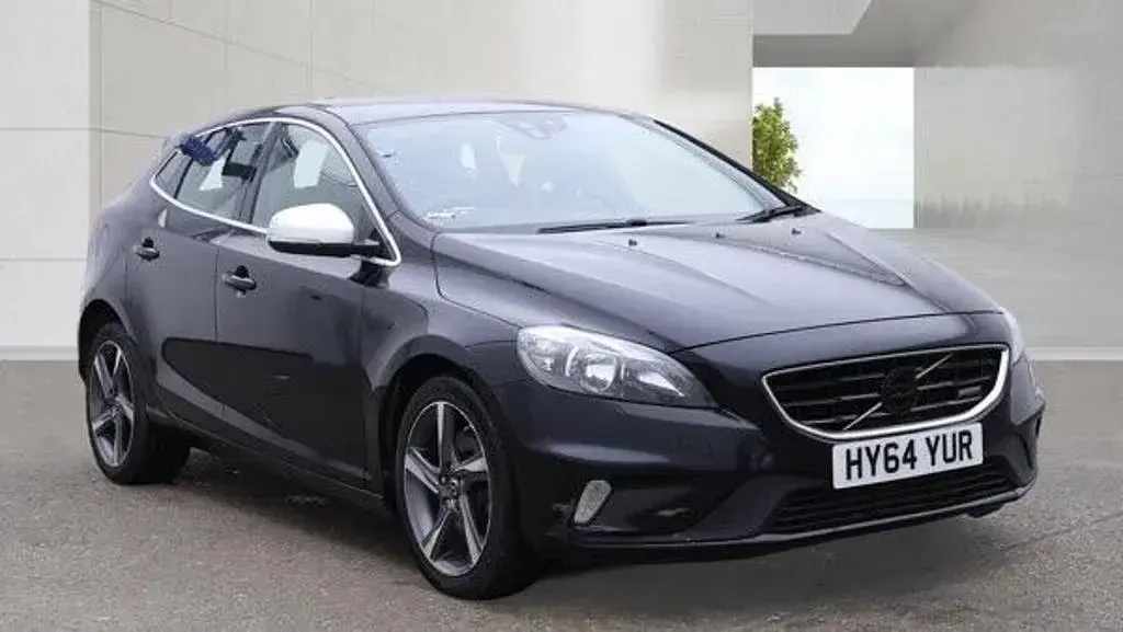 Used Volvo V40 R-Design 2014 Black Hatchback