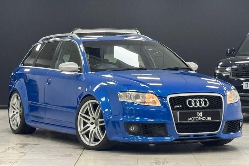 Used Audi RS4 Comfort 415 HP (305 kW) 2006 Blue Estate