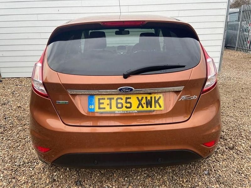 Used Ford Fiesta Titanium 2016 Brown Hatchback