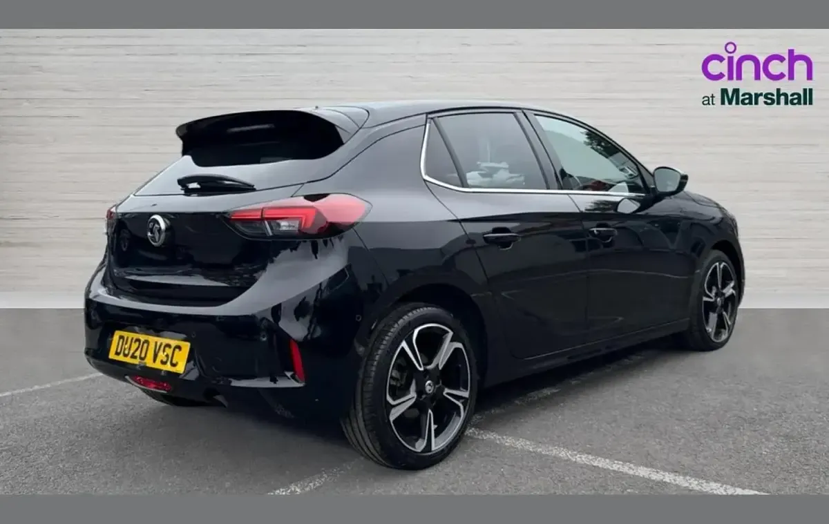 Used Vauxhall Corsa Ultimate 100 HP (73 kW) 2020 Black Hatchback