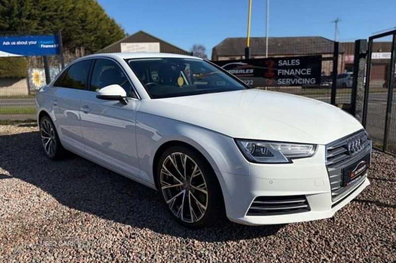 Used Audi A4 Sport 190 HP (139 kW) 2018 White Sedan