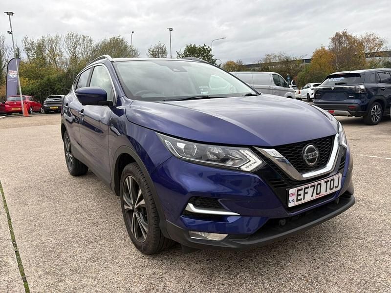 Blue Used 2021 Nissan Qashqai N-Connecta SUV | £12,195 (Good price) - Image 1/4