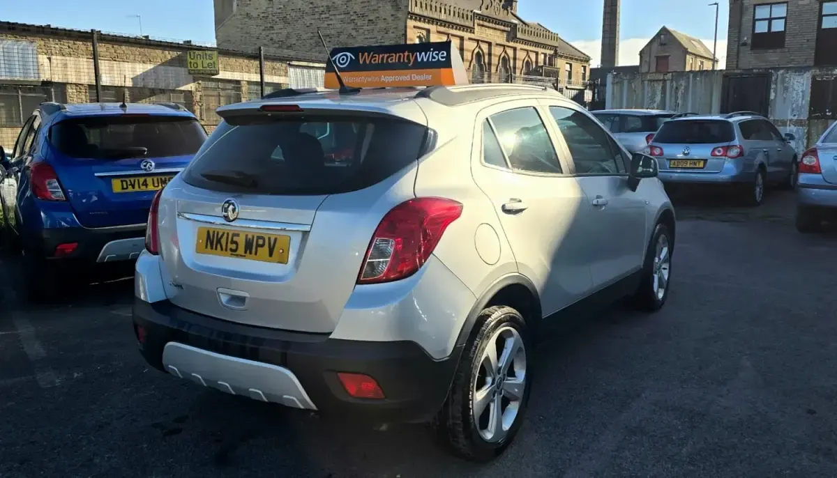Second-hand Vauxhall Mokka 115 CP (84 kW) 2015 Argintiu SUV