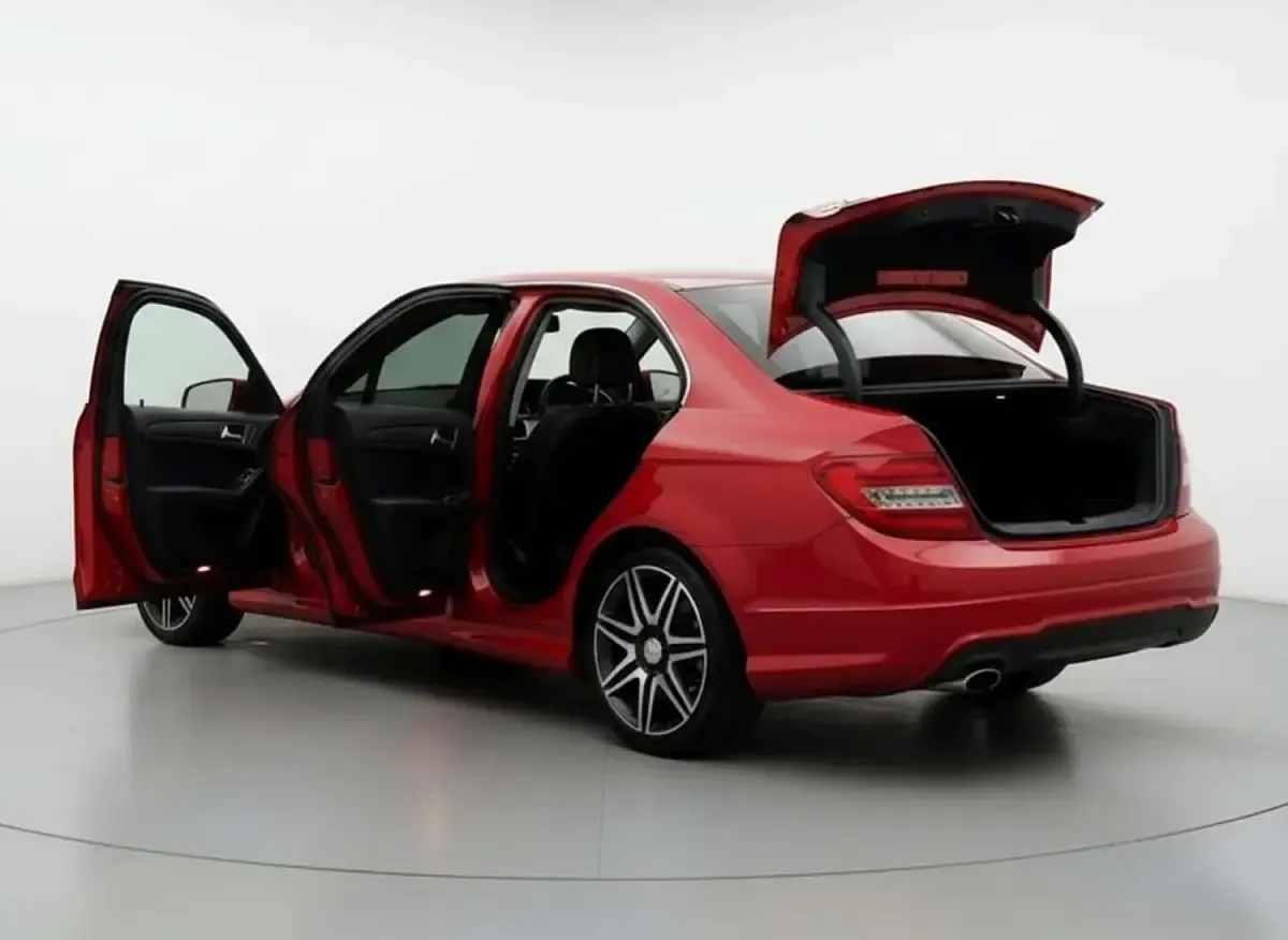 Used Mercedes C220 AMG 2012 Red Sedan