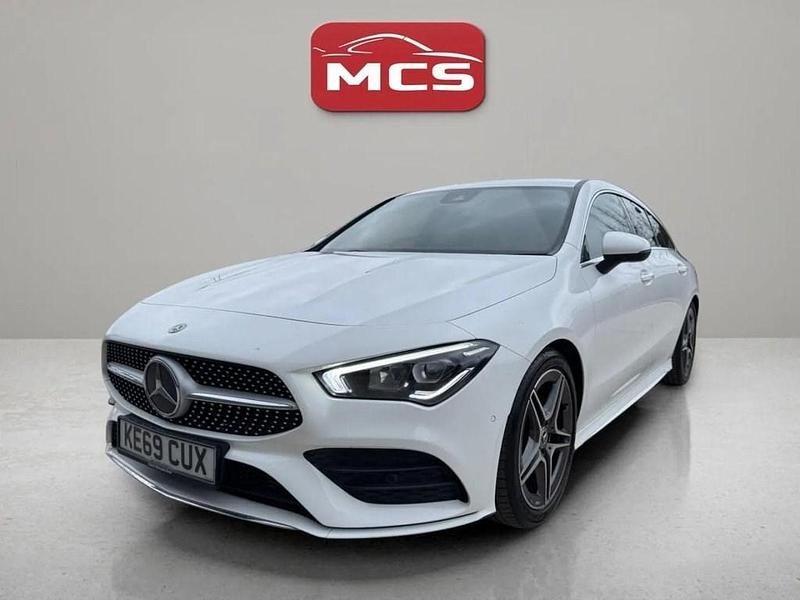Used Mercedes CLA200 Shooting Brake AMG line 2020 White Estate