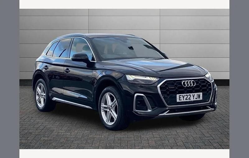 Black Used 2022 Audi Q5 S-Line SUV | £30,495 (Fair price) - Image 1/4