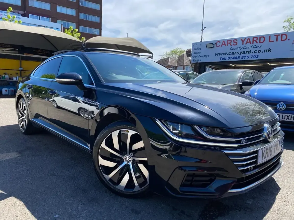 Usado VW Arteon R-line 190 HP (139 kW) 2018 Preto Citadino