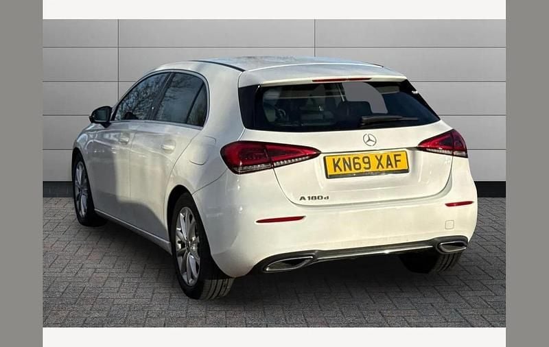Used Mercedes A180 116 HP (85 kW) 2019 White Hatchback