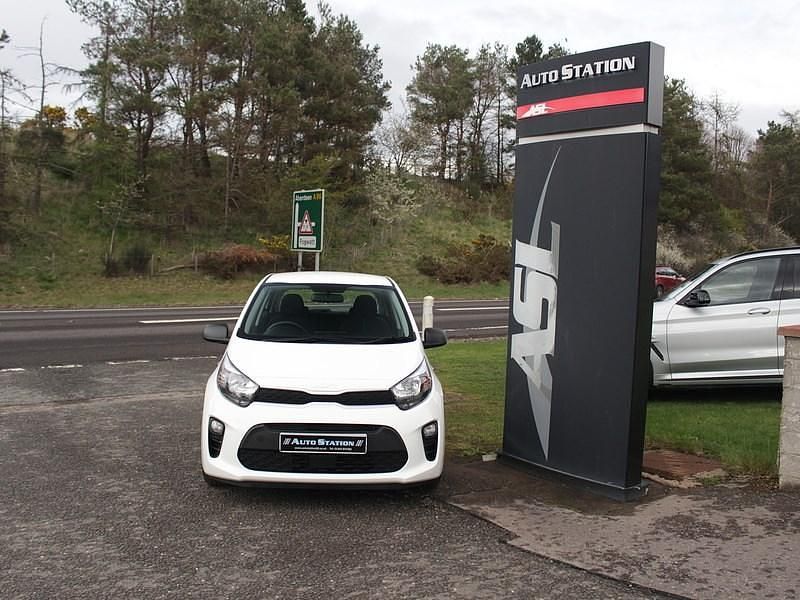 Begagnad Kia Picanto 66 HK (48 kW) 2023 Vit Halvkombi
