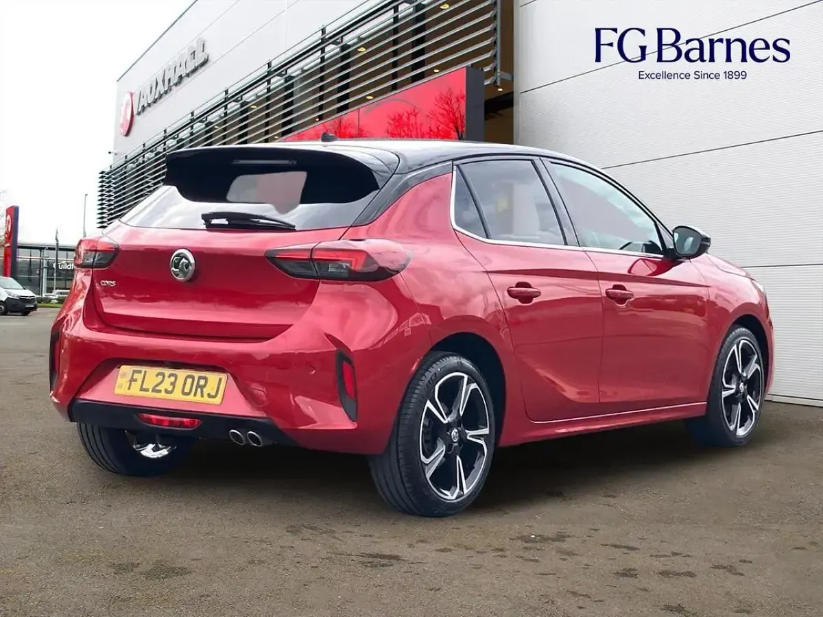 Used Vauxhall Corsa Ultimate 128 HP (94 kW) 2023 Red Hatchback