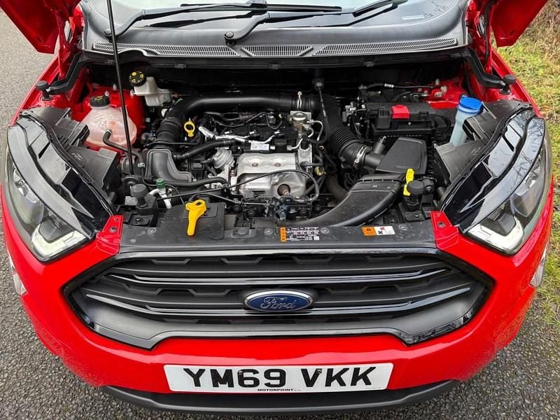 Used Ford Ecosport ST-Line 125 HP (91 kW) 2020 Red SUV