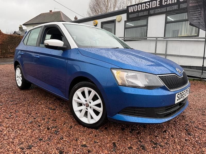 Blue Used 2015 Skoda Fabia SE Hatchback | £5,995 (Fair price) - Image 1/4