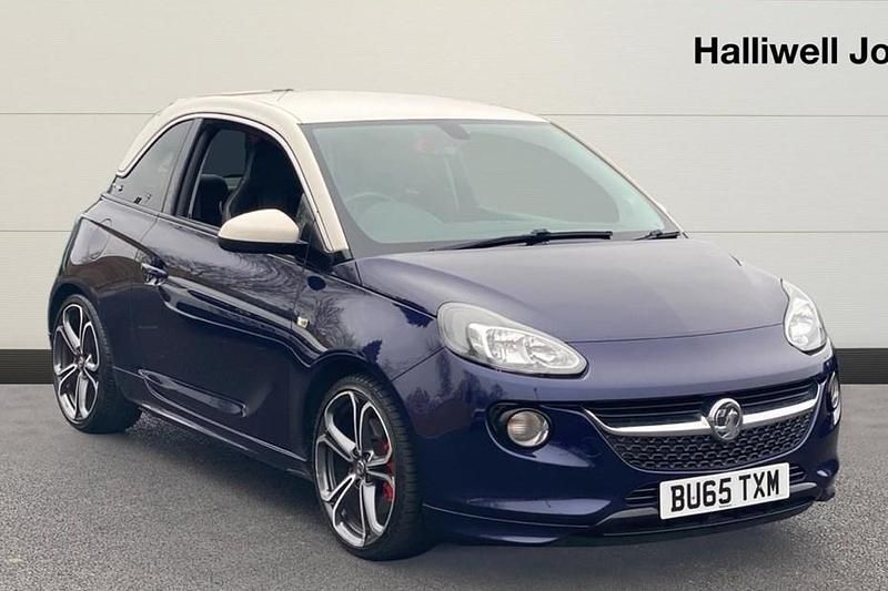 Used Vauxhall Adam S 2015 Blue Hatchback