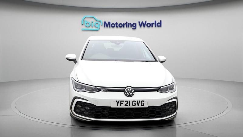 Used VW Golf VII GTD 150 HP (110 kW) 2021 White Hatchback
