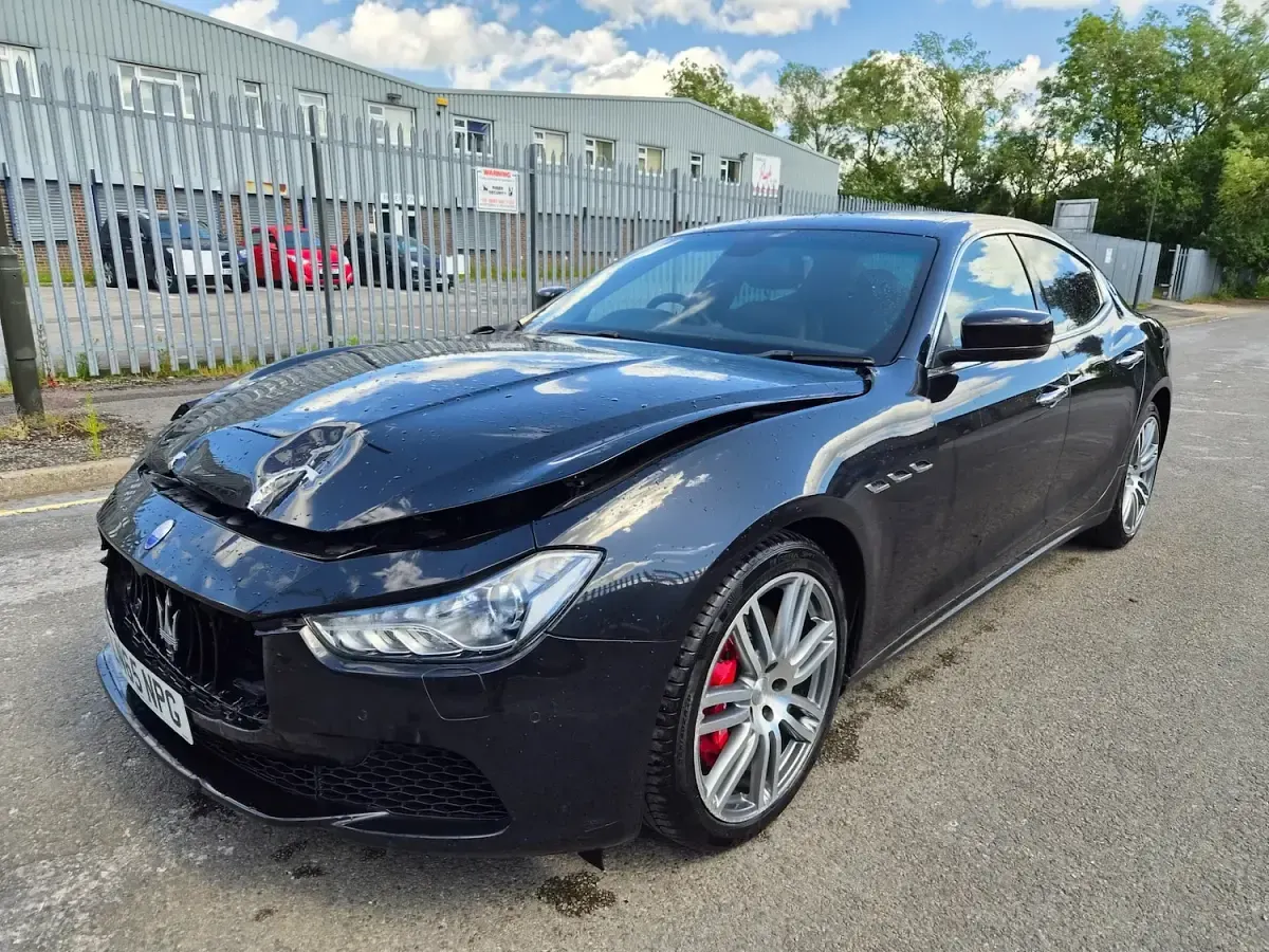 Used Maserati Ghibli 403 HP (296 kW) 2015 Black Sedan