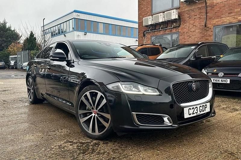 Black Used 2019 Jaguar XJ S Sedan | £22,600 (Good price) - Image 1/1