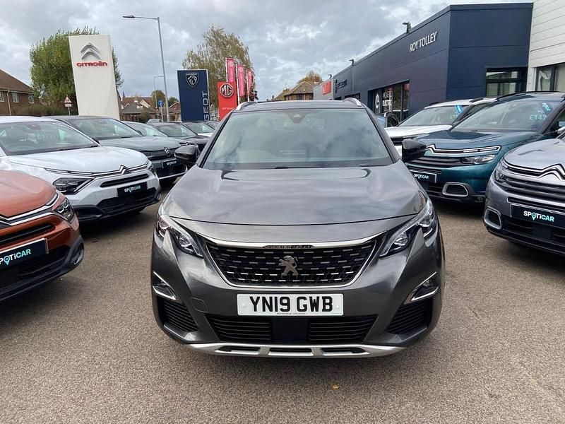 Grey Used 2019 Peugeot 3008 GT-line SUV | £12,695 (Fair price) - Image 1/4