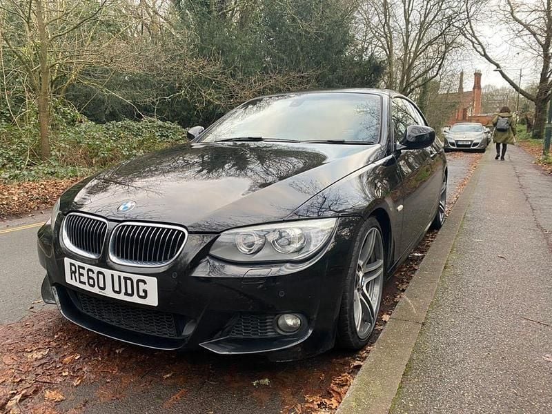 Black Used 2010 BMW 330 Cabriolet M Sport Cabriolet | £6,100 (Super price) - Image 1/4