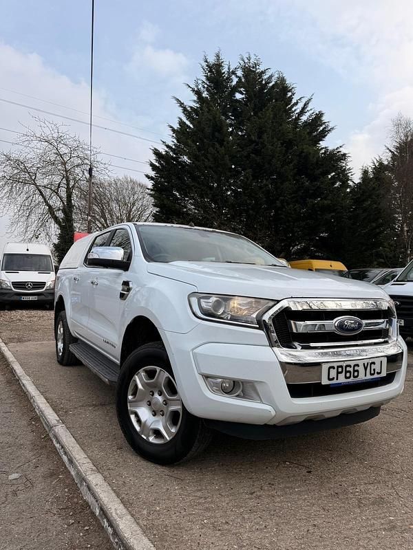 Used Ford Ranger Limited 160 HP (117 kW) 2017 White Pickup