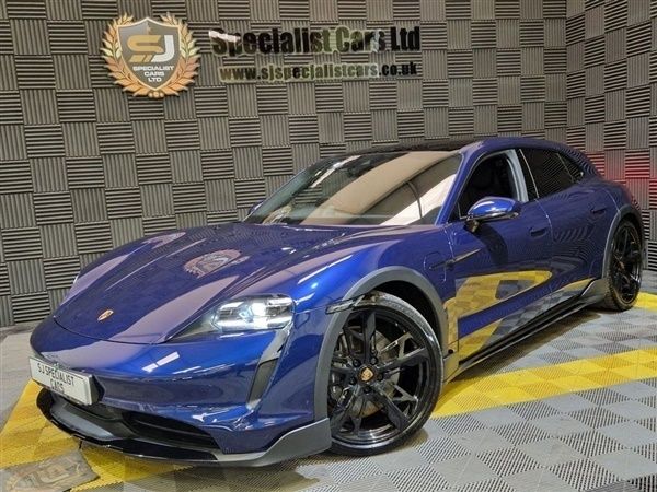 Blue Used 2023 Porsche Taycan Cross Turismo Sedan | £71,994 (Expensive) - Image 1/1