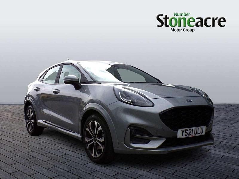 Silver Used 2021 Ford Puma ST-Line SUV | £11,995 - Image 1/4