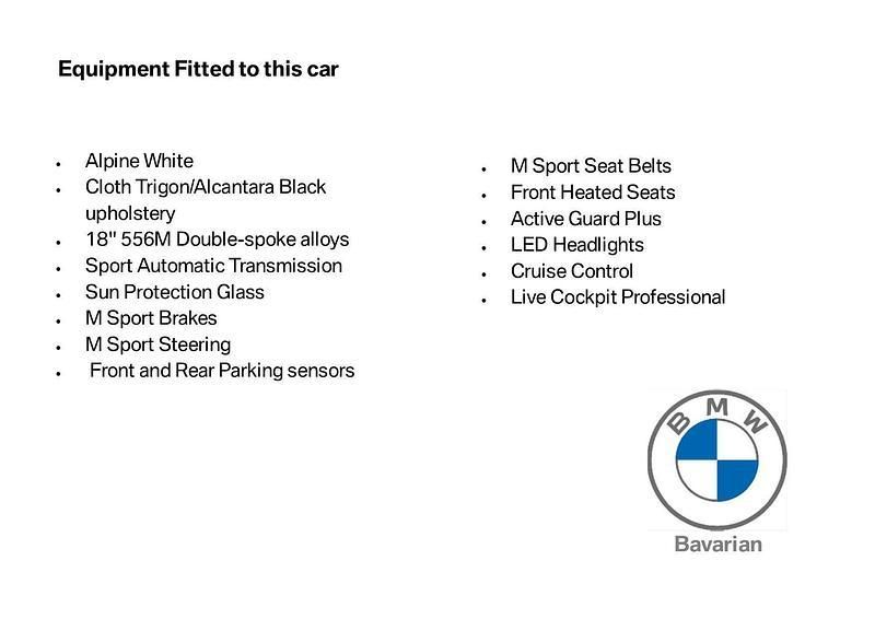 White Used 2022 BMW M135 Shadowline Hatchback | £24,995 (Super price) - Image 1/1