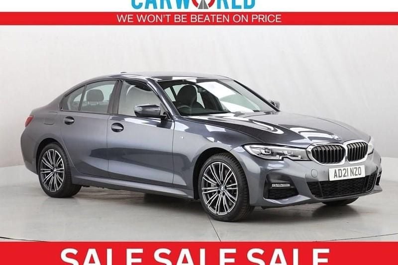 Grey Used 2021 BMW 330e M Sport Sedan | £17,490 (Fair price) - Image 1/1