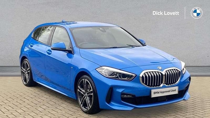 Blue Used 2021 BMW 118 M Sport Hatchback | £17,999 (Fair price) - Image 1/4