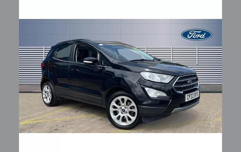 Black Used 2022 Ford Ecosport Titanium SUV | £10,977 (Fair price) - Image 1/4