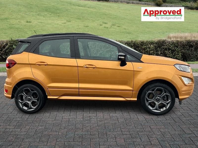 Used Ford Ecosport ST-Line 125 HP (91 kW) 2020 Yellow SUV