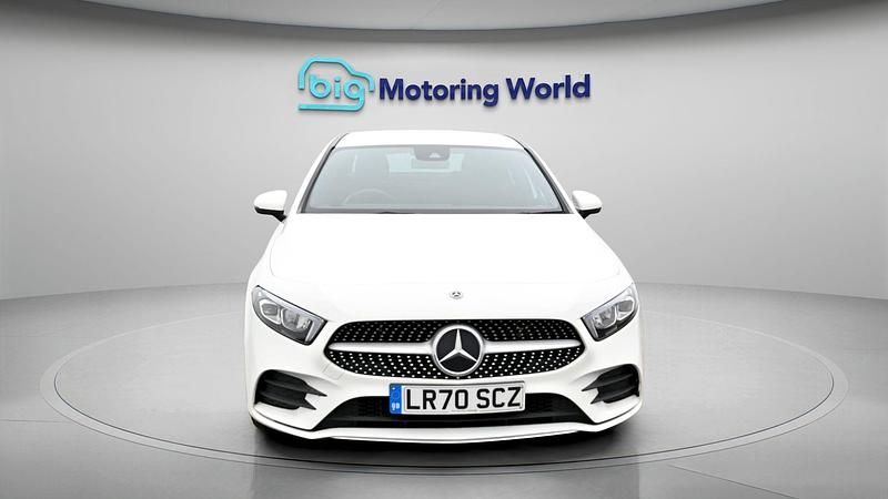 Used Mercedes A250 AMG line 259 HP (190 kW) 2020 White Sedan
