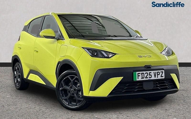 Lime green Used 2025 BYD Dolphin Surf Boost Hatchback | £16,490 (Fair price) - Image 1/4