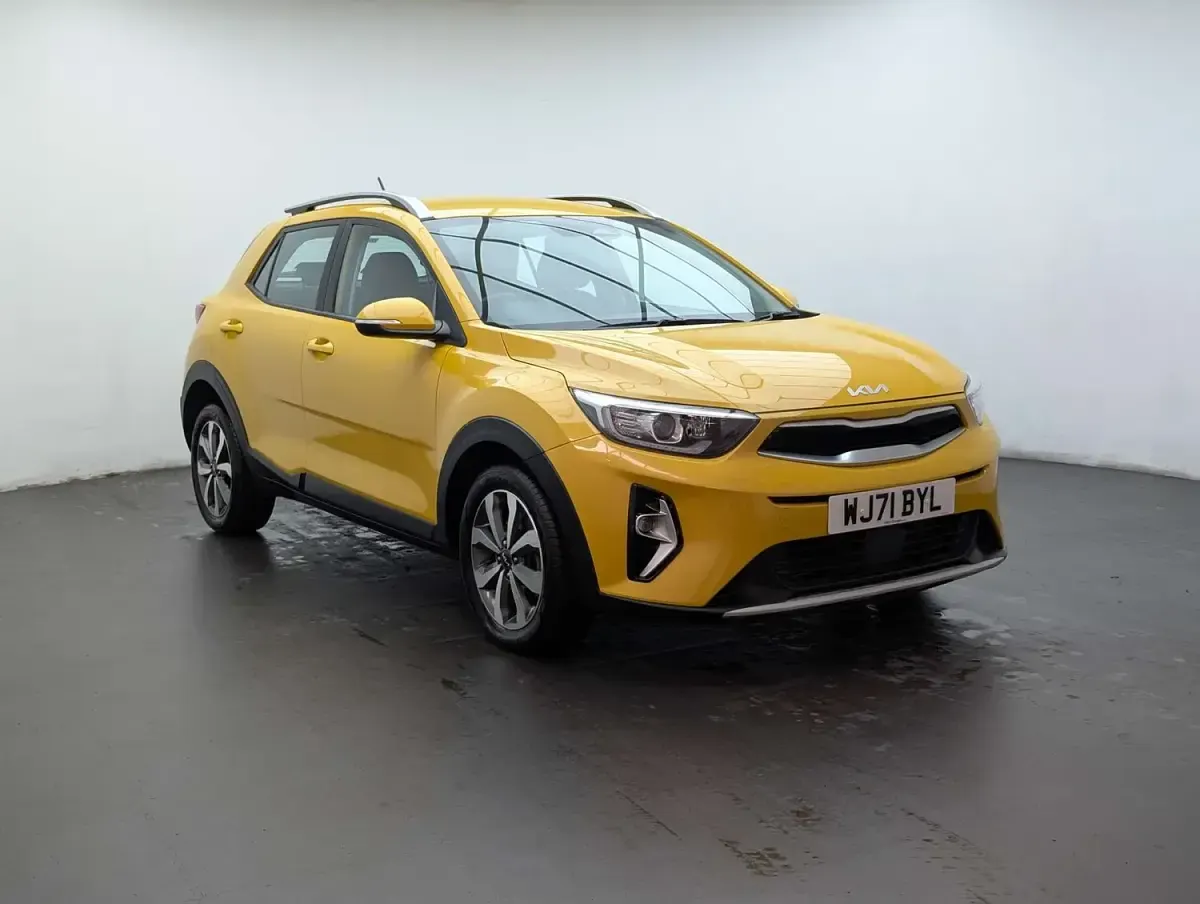 Used Kia Stonic 2021 Yellow SUV