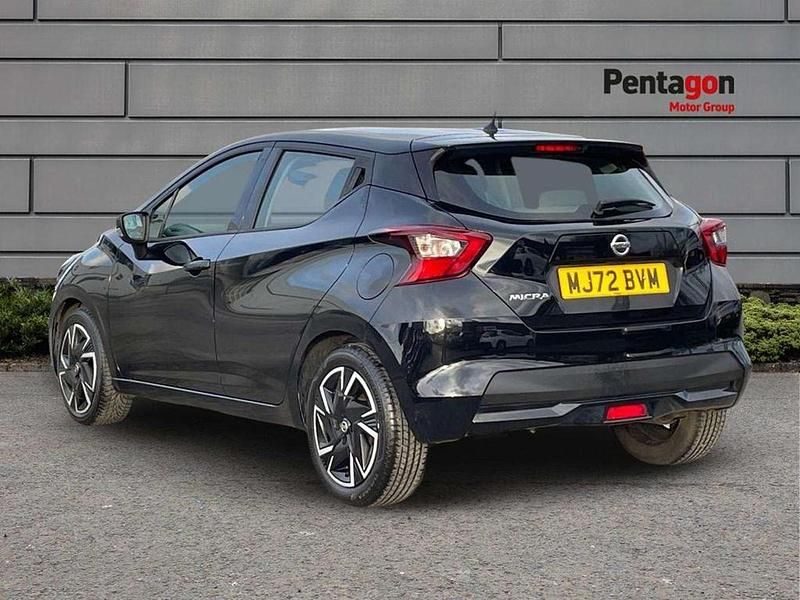 Used Nissan Micra Acenta 91 HP (66 kW) 2022 Black Hatchback